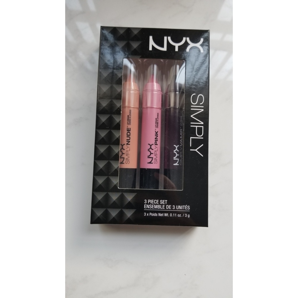 NYX Simply 3-piece Lip Cream Set